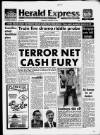 Torbay Express and South Devon Echo Thursday 16 January 1992 Page 1