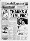 Torbay Express and South Devon Echo Tuesday 08 September 1992 Page 1