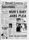 Torbay Express and South Devon Echo Monday 12 October 1992 Page 1