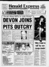 Torbay Express and South Devon Echo Monday 19 October 1992 Page 1