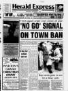 Torbay Express and South Devon Echo Wednesday 25 November 1992 Page 1