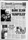 Torbay Express and South Devon Echo Tuesday 01 December 1992 Page 1