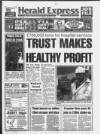 Torbay Express and South Devon Echo Monday 23 January 1995 Page 1