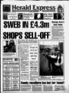 Torbay Express and South Devon Echo Tuesday 04 April 1995 Page 1