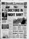 Torbay Express and South Devon Echo Friday 07 April 1995 Page 1