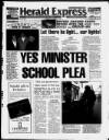 Torbay Express and South Devon Echo Thursday 07 December 1995 Page 1