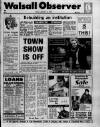 Walsall Observer Friday 15 January 1988 Page 1