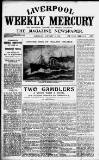 Liverpool Weekly Mercury Saturday 25 January 1908 Page 1