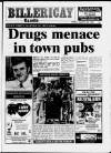 Billericay Gazette Friday 22 August 1986 Page 1