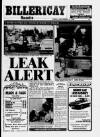 Billericay Gazette Friday 05 December 1986 Page 1
