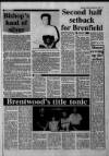 Billericay Gazette Friday 23 January 1987 Page 47