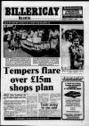 Billericay Gazette Friday 05 June 1987 Page 1