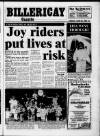 Billericay Gazette Friday 26 June 1987 Page 1