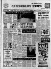 Camberley News Friday 31 October 1986 Page 1