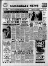 Camberley News Friday 28 November 1986 Page 1