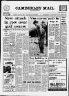 Camberley News Tuesday 13 January 1987 Page 1