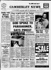 Camberley News Friday 08 January 1988 Page 1