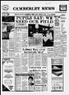 Camberley News Friday 06 May 1988 Page 1