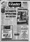 Exeter Leader Thursday 29 March 1990 Page 1