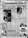Farnborough News Friday 06 March 1981 Page 1