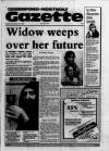 Greenford & Northolt Gazette Friday 23 November 1984 Page 1