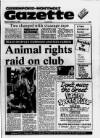 Greenford & Northolt Gazette Friday 14 March 1986 Page 1