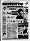 Greenford & Northolt Gazette Friday 10 October 1986 Page 1