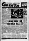 Greenford & Northolt Gazette Friday 29 November 1991 Page 1