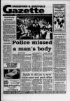 Greenford & Northolt Gazette Friday 05 June 1992 Page 1