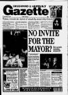 Greenford & Northolt Gazette Friday 08 March 1996 Page 1