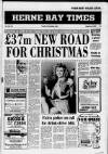 Herne Bay Times Tuesday 23 December 1986 Page 1