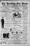 Hinckley Free Press Friday 25 March 1898 Page 1