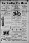Hinckley Free Press Friday 03 June 1898 Page 1