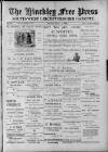 Hinckley Free Press Friday 01 September 1899 Page 1