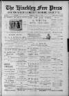 Hinckley Free Press Friday 08 September 1899 Page 1