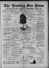 Hinckley Free Press Friday 27 April 1900 Page 1