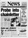 Hoylake & West Kirby News Wednesday 12 September 1990 Page 1