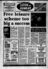 Luton on Sunday Sunday 19 September 1993 Page 1