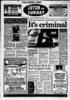 Luton on Sunday Sunday 05 December 1993 Page 1
