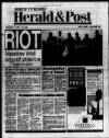 North Tyneside Herald & Post Wednesday 11 September 1991 Page 1