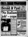 North Tyneside Herald & Post Wednesday 12 January 1994 Page 1