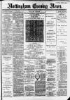 Nottingham Evening News Thursday 17 January 1889 Page 1