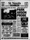 St. Neots Weekly News Thursday 01 October 1992 Page 1