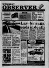 Wembley Observer Thursday 16 January 1986 Page 1
