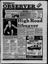 Wembley Observer Thursday 30 January 1986 Page 1