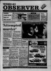 Wembley Observer Thursday 13 February 1986 Page 1