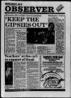 Wembley Observer Thursday 04 September 1986 Page 1