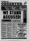 Wembley Observer Thursday 30 October 1986 Page 1
