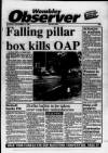 Wembley Observer Thursday 01 November 1990 Page 1