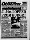 Wembley Observer Thursday 13 June 1991 Page 1
